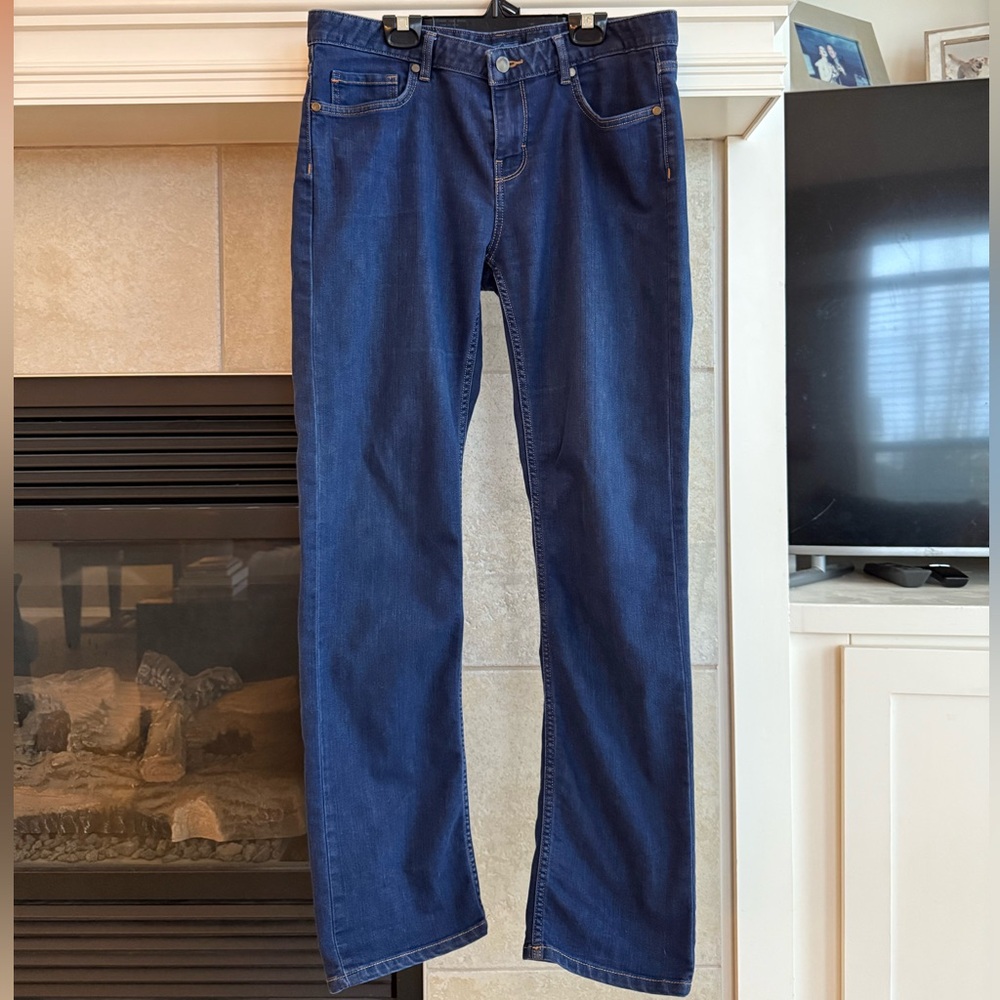 Patagonia Dark Blue Straight-Leg Women's Jeans - Picture 2 of 11
